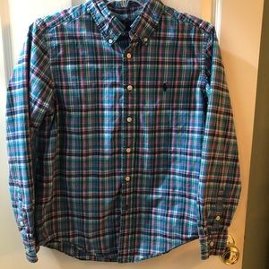 🏃🏼‍♂️Ralph Lauren Plaid Button Down Shirt!